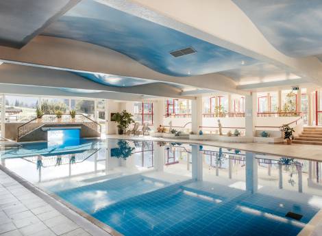 Feel the healing power of thermal water symbolic picture