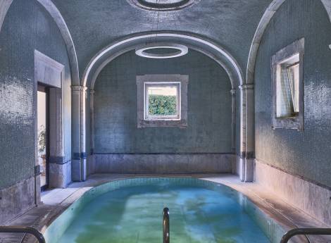 Bagni di Pisa in der Toskana Symbolfoto